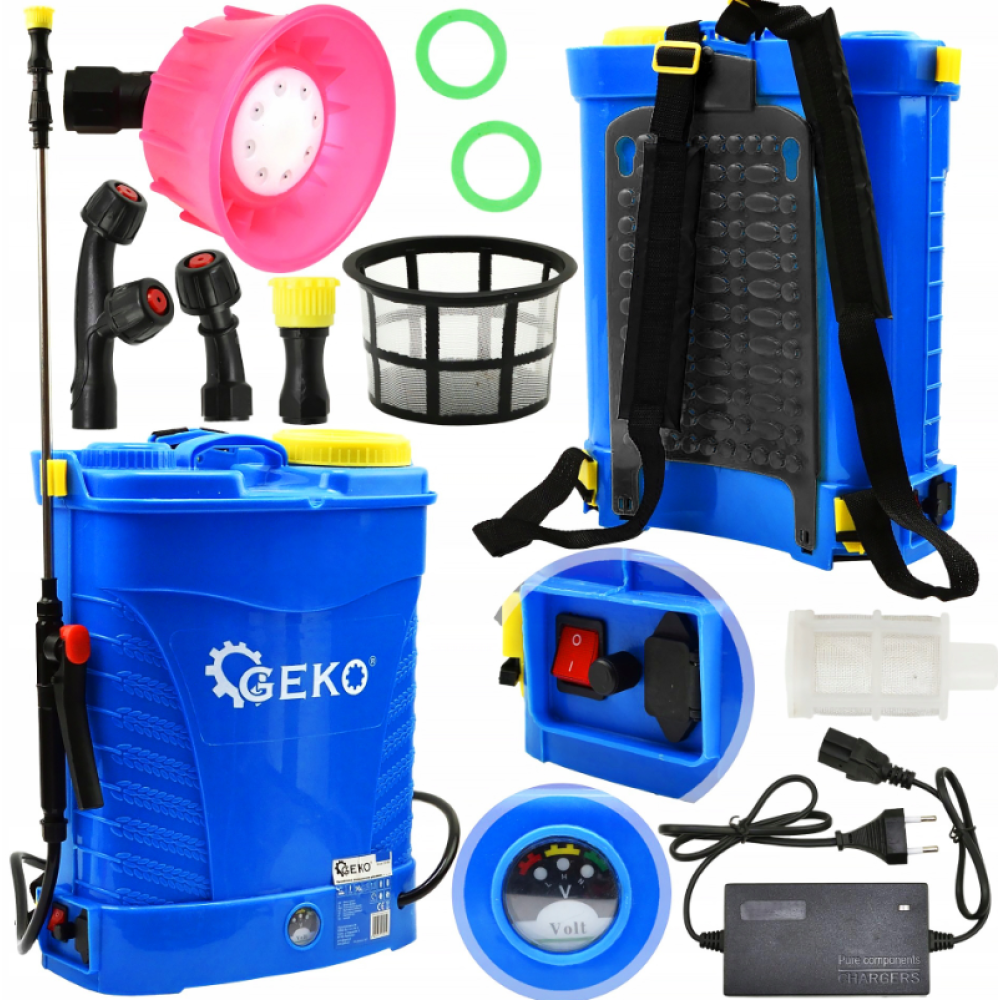 Обприскувач 10л акумуляторний GEKO GK-10