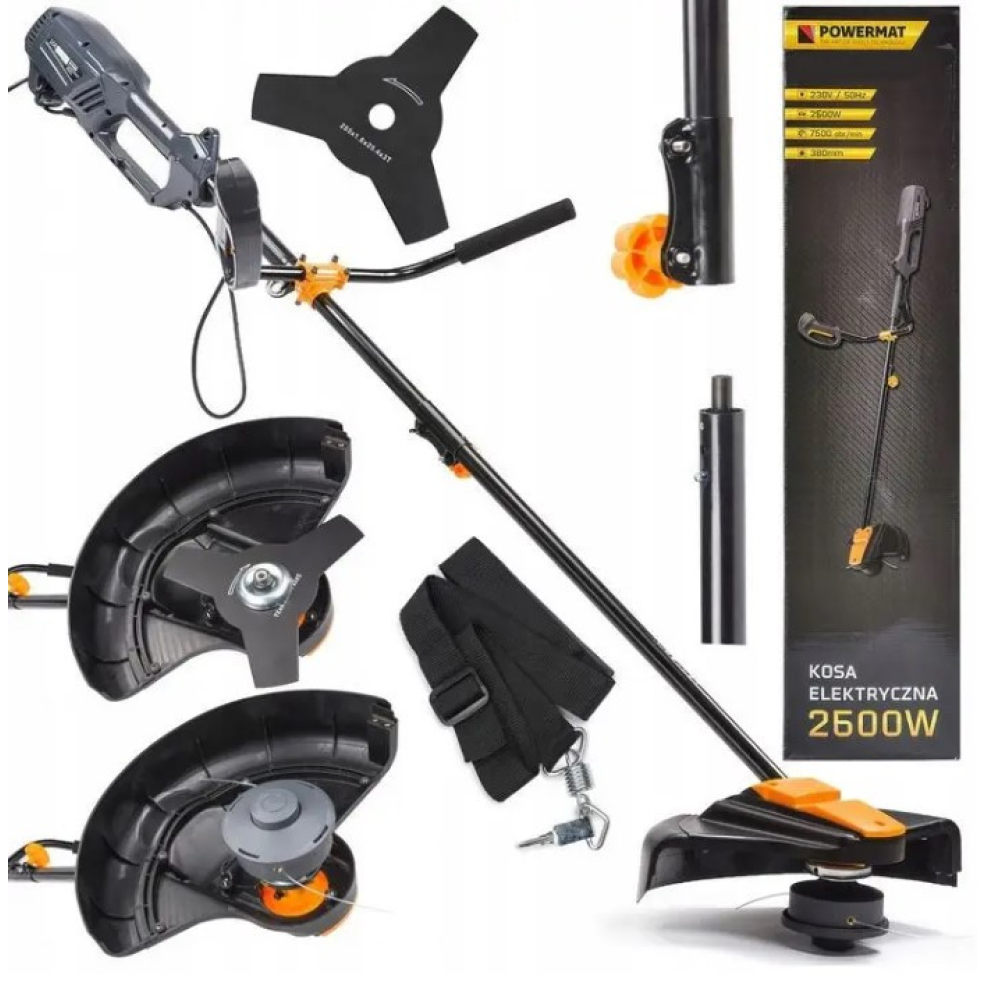 Электрокоса POWERMAT PЕ-ТЕ-2600