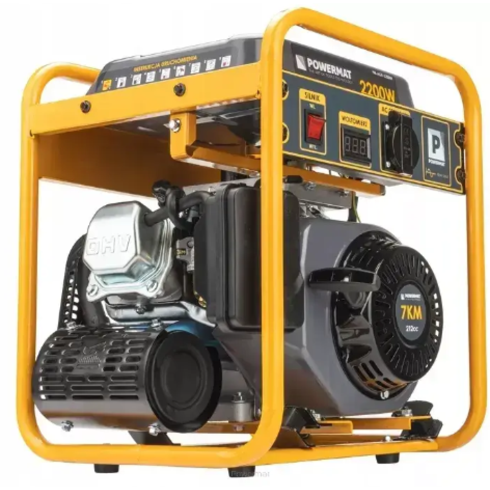 Генератор бензиновый инверторный POWERMAT PM-AGR-2200IM 2.2кВт
