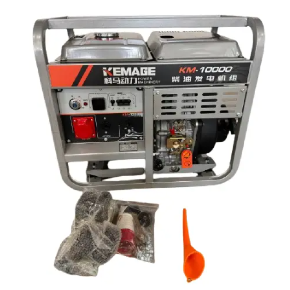 Генератор дизельный KEMAGE KM-10000 7.5/8.0кВт 220/380V