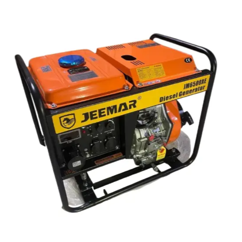 Генератор дизельный JEEMAR с силовой розеткой 4,5/6.0кВт (электростартер)