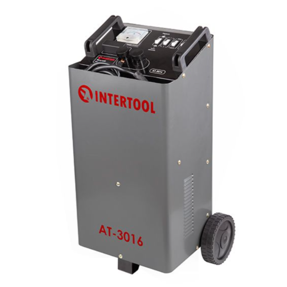 Пускозарядное устройство 12 В - 24 В, 300 А, 1.2 кВт INTERTOOL AT-3016