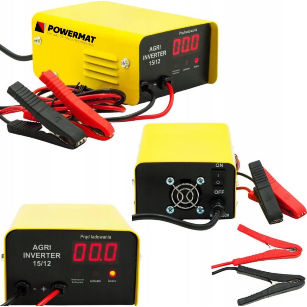 Инверторное зарядное устройство POWERMAT PM0976 6-12В