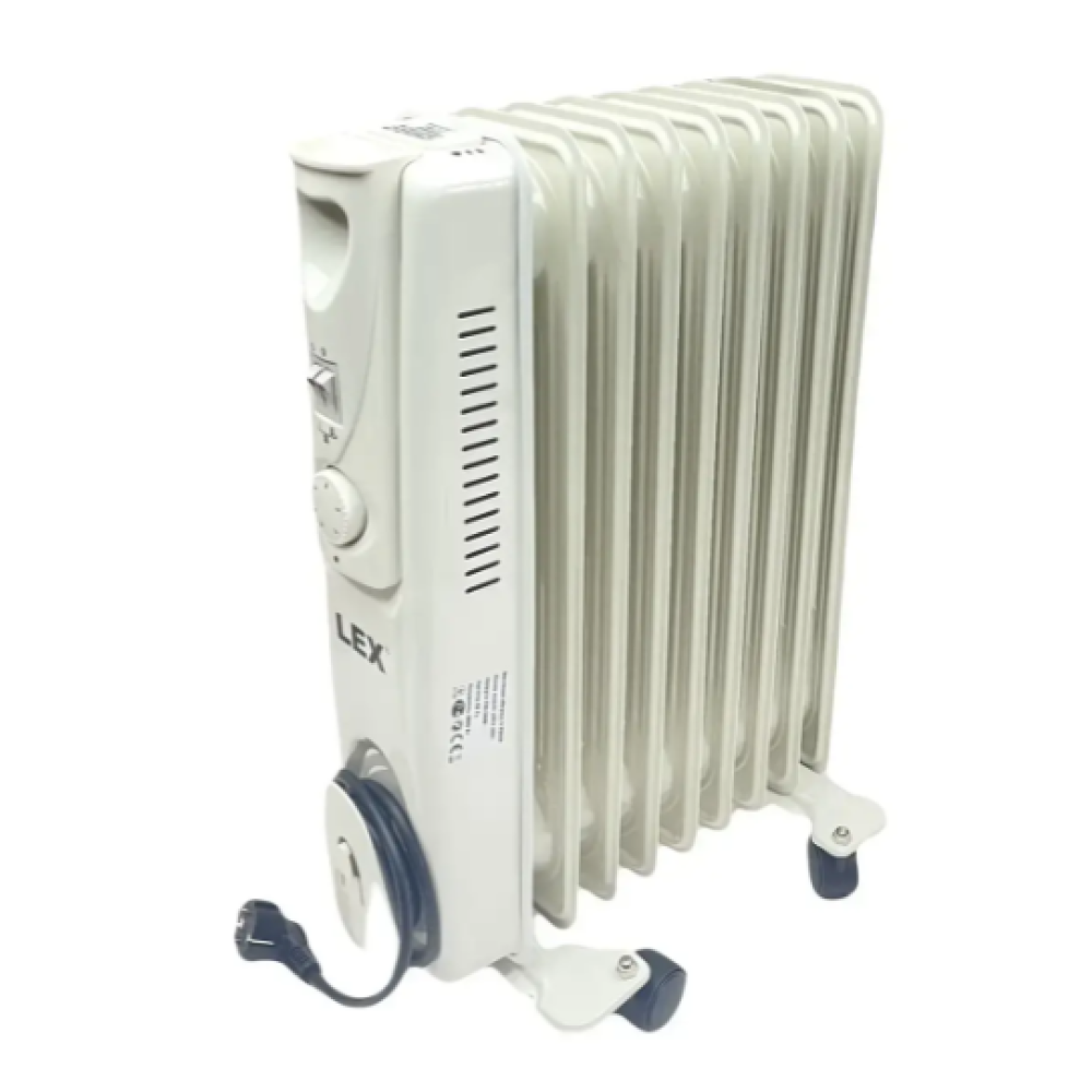 Обігрівач масляний LEX LXHY-20M 800-1200-2000Вт